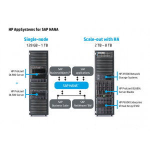 Конфигурация HP AppSystems for SAP HANA с одним узлом HPCSCASSHO