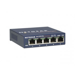 Неуправляемый коммутатор 100 Mbps NETGEAR FS105-200PES