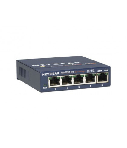 Неуправляемый коммутатор 100 Mbps NETGEAR FS105-200PES