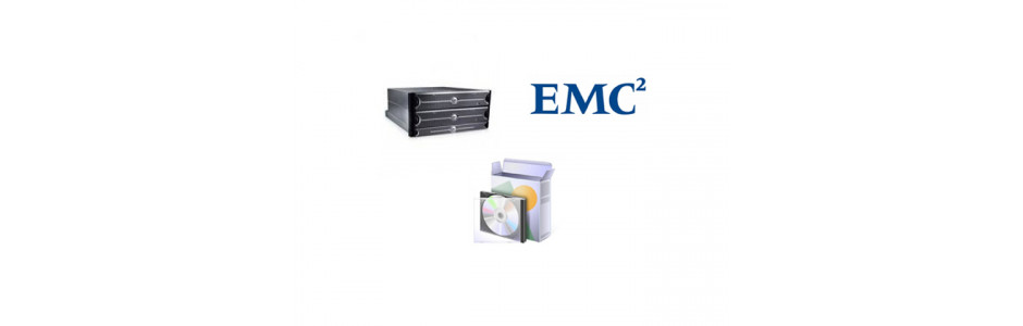 Комплектующие и ПО для дисковых массивов EMC