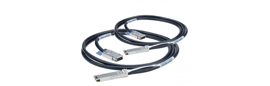 Активные медные кабели с QSFP соединением Mellanox